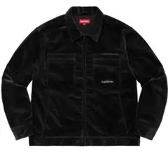 【希少・美品Supreme コーデュロイ ジップアップシャツジャケット ブラック 2025年最新】Supreme Corduroy Zip Jacketの人気アイテム - メルカリ