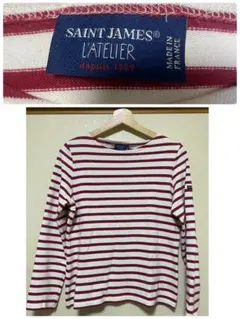 希少】セントジェームス 旧タグ フランス製 ボーダー バスクシャツ