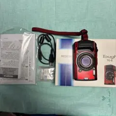 OLYMPUS Tough TG-6 レッド 完動美品 元箱 #496 - メルカリ