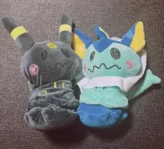 ポケモン　ブイズ　シャワーズ　ブラッキー　ミミッキュ　ぬいぐるみ