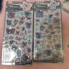 スティッチ ボンボンドロップシールセット