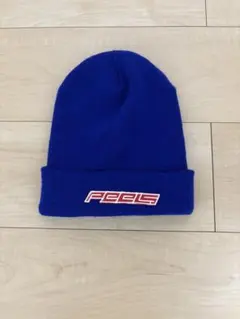 美品‼︎ PEELS 青 ニット帽 ビーニー