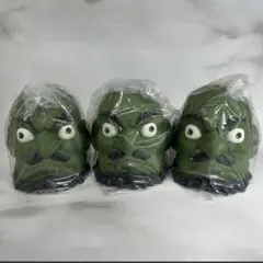 千と千尋の神隠し　ソフビ貯金箱カシラ　激レア商品　どんぐり共和国 3個セット 千と千尋の神隠し ソフビ貯金箱 カシラ（9342） | すすのこ商店