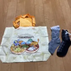 ポケモン トートバッグとソックスセット　エコバッグ　ミスド