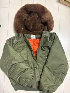 MA-1ジャケット ファー付き