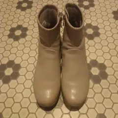 le coq sportif☆ショートブーツ☆ローズベージュ24cm☆7,5