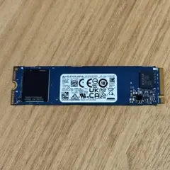 【中古】M.2 nvme 256GB ほぼ未使用品