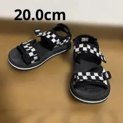 VANS キッズ　サンダル　フラッグチェック　20cmのサムネイル