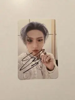 ATEEZ ミンギ　グッズ購入特典トレカ アジアツアーサイン入り