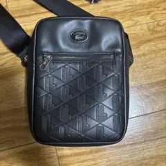 LACOSTE ショルダーバッグ ブラック