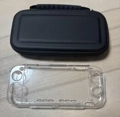 Nintendo Switch Lite用クリアカバー＆ハードケースセット