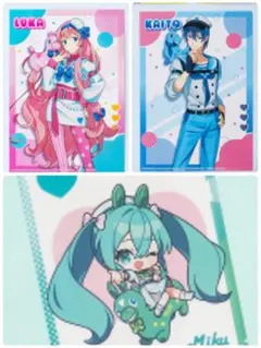 初音ミク×RODY タイトーくじ I賞A3ポスター J賞クリアファイル