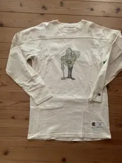 【最終値下げ】ヴィンテージ チャンピオン フットボールTシャツ Champion チャンピオン 復刻ヴィンテージ フットボールTシャツ