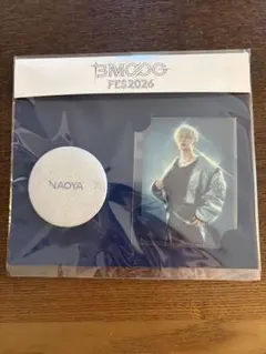 BMSG FES'26 缶バッジ・フォトカードセット NAOYA