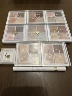 b idol 10点セット（アイパレ× 8個/ごまかしシャドウ/ハイライト）