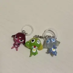 ケロロ軍曹 めじるしアクセサリー ケロロ軍曹、ドロロ兵長、ギロロ伍長