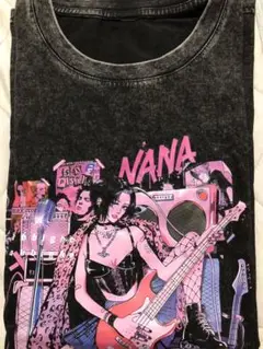 新品 Lサイズ ナナ 漫画 Tシャツ ウォッシュ加工 半袖
