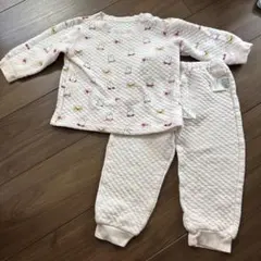 ユニクロ　キルトパジャマ　90 ミッフィ