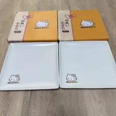 ローソン　Hello Kitty 四角いおさら 2枚セットのサムネイル