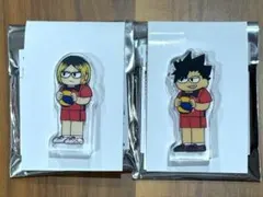 ハイキュー　ジロリ　アクリルミニブロック　研磨　黒尾