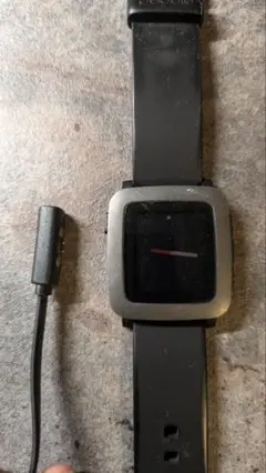 Pebble Time ブラック 本体
