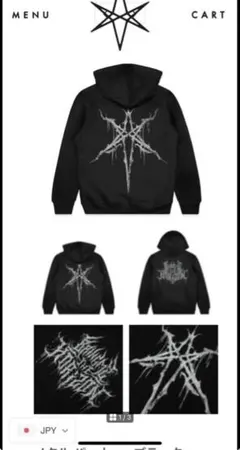 BMTH メタルパーカー Lサイズ