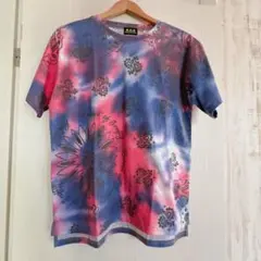 REBOOT！リブート！R.O.G. タイダイ 半袖Tシャツ☆パープル系