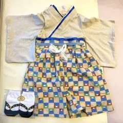 sweet mommy 袴ロンパース　80（靴下付き）