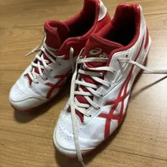 アシックス asics ジェイナス 赤 川口能活モデル - メルカリ