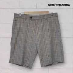 美品　スコッチアンドソーダ　チェックショートパンツのサムネイル