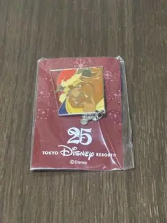 非売品 ディズニー 25周年 キャラクターバッジ 未開封 レア