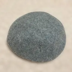 earth music&ecology グレー ベレー帽 フリーサイズ