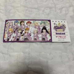 遊園地　八木山ベニーランド ラブライブ　使用済み入場券