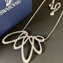 【未使用保管品】【スワロフスキー】クリスタル ネックレス パーティー ブライダル