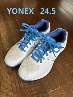 YONEX STRIDER FLOW バドミントンシューズ ホワイト/ブルー