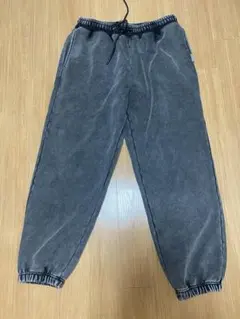 ウォッシュ加工スウェットズボン