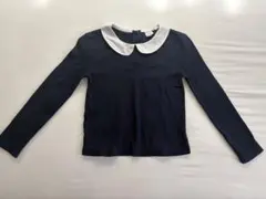 GAP KIDS ネイビー 長袖カットソー 襟付き