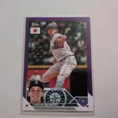 topps mlb Japan logan gilbert パラレル