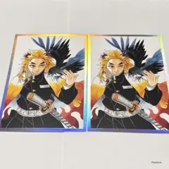 鬼滅の刃　シルバーエッジ原画カード　煉獄杏寿郎　中国限定