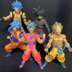ドラゴンボール フィギュア 一番くじ C賞 ゴジータ 悟空 超サイヤ人 ブルー