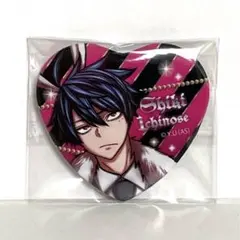 桃源暗鬼 ハート缶バッジ ハート型缶バッジ 一ノ瀬四季