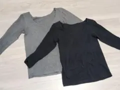 無印良品　あったか綿　インナー 2枚セット