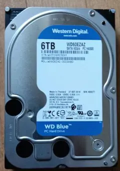 WD Green 6TB HDD WD60EZRX - メルカリ