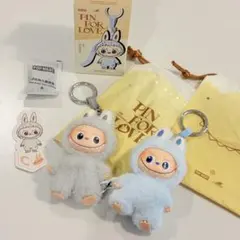 LABUBU イニシャルラブブ PIN FOR LOVE H ホワイト - メルカリ