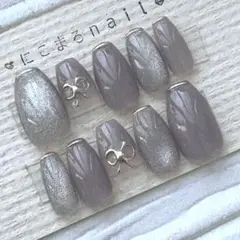 メルカリ便 ネイルチップ 現品 マグネット ちゅるん ネイル NO.396