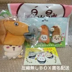 ちいかわ 馬セット 馬を被ったうさぎマスコット・UMA バッジセット