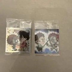 鬼滅の刃 ウエハース14 シークレット 猗窩座&恋雪 炭治郎&猗窩座