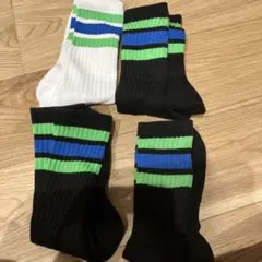 ラインソックス　セット　25-28㎝　ファミマ　4足セット