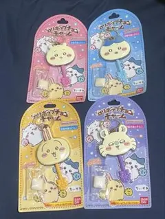 バンダイ ロリポップチョコチャームちいかわ　ハチワレ　うさぎ　モモンガ