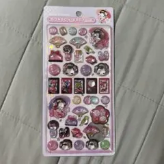 正規品 ボンボンドロップシール 和柄 舞妓